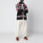 Black cotton and cashmere cardigan