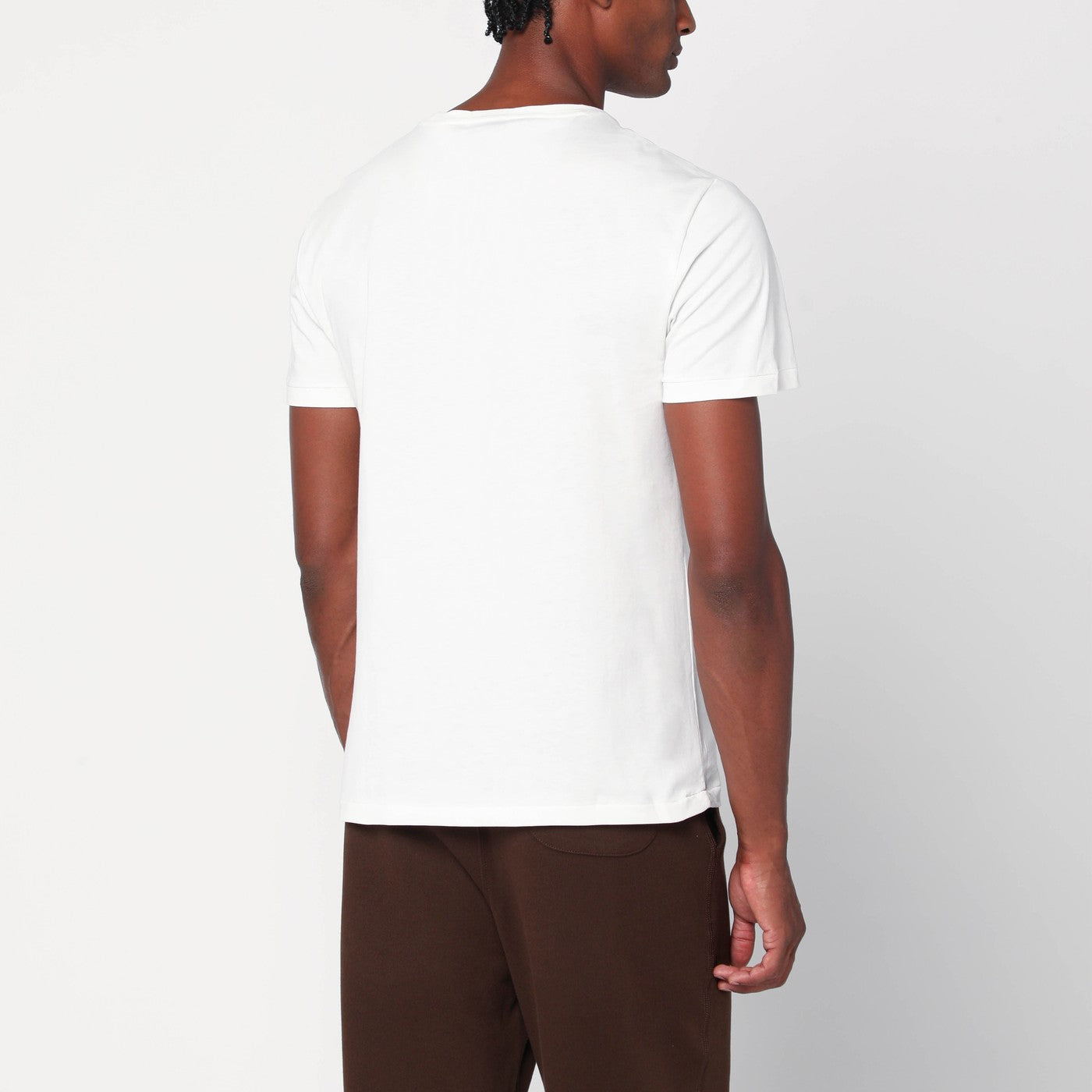 White Polo Bear T-shirt Custom Slim-Fit