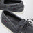 Portland Flesh Out boat moccasins in suede, blue