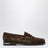 Brown Dan El Paso loafers in suede