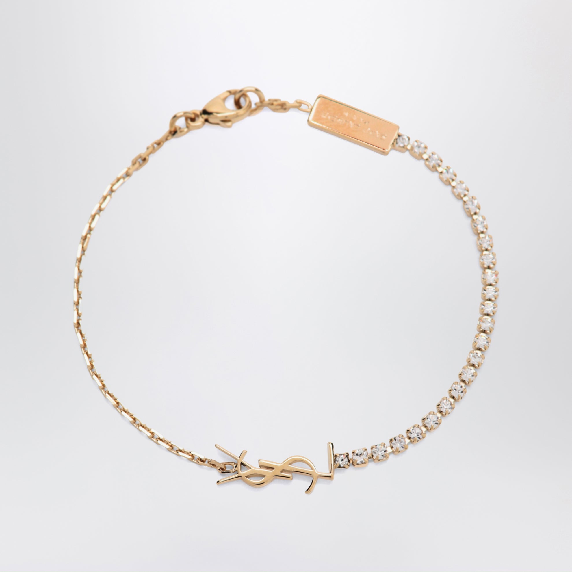 Bracelet avec charme Cassandre en métal doré
