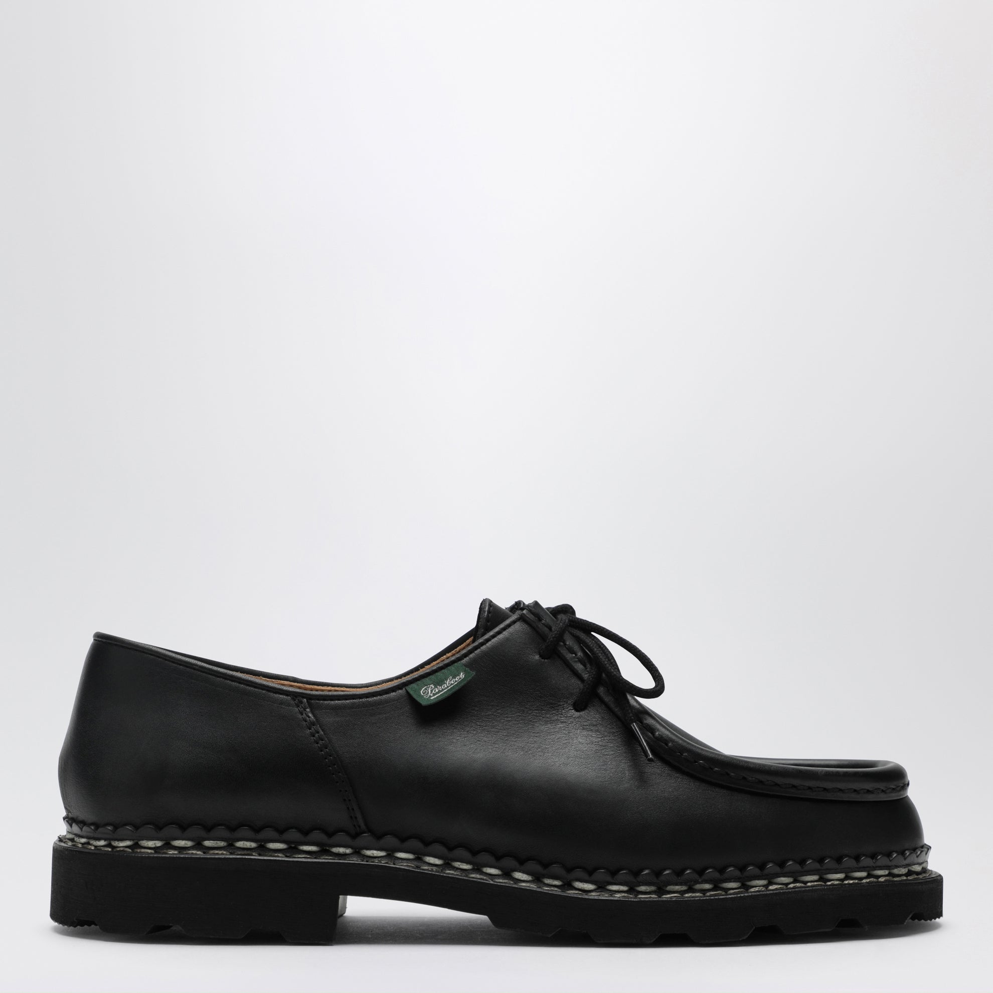 Michael Schnürschuhe in Schwarz aus Leder