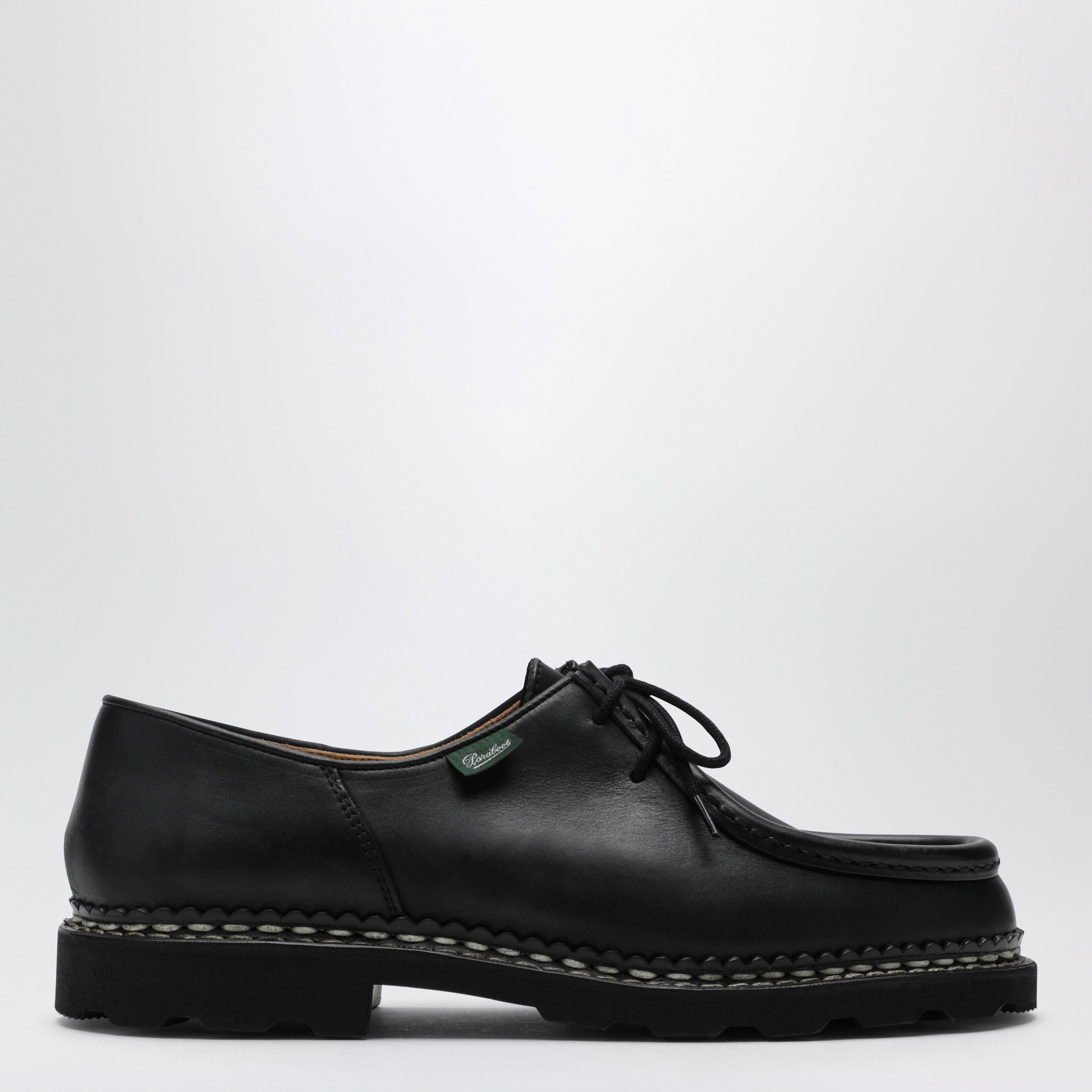 Paraboot Michael black lace-up shoes in leather | TheDoubleF