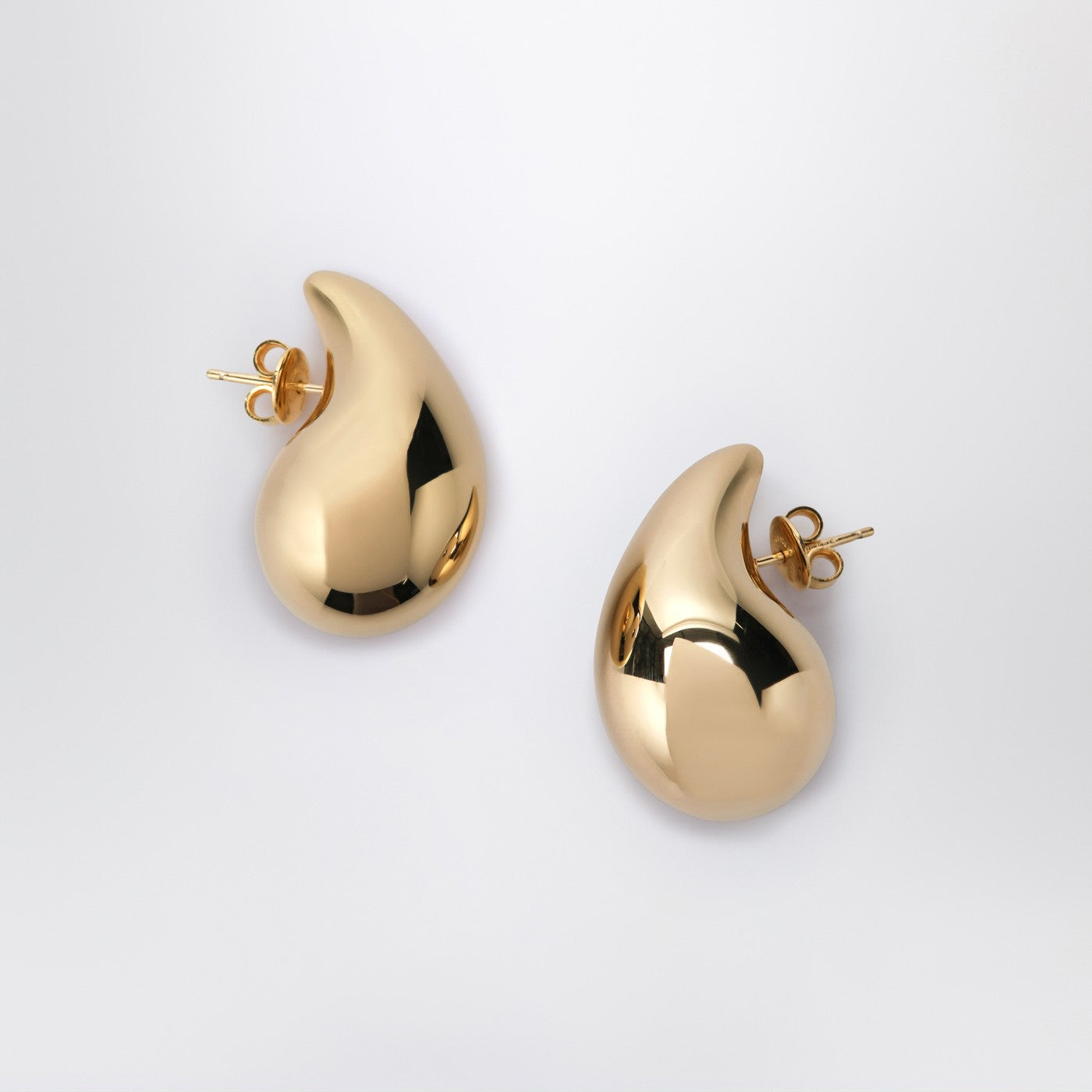 Small Drop earrings in gold-tone metal