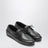 Owen schwarze Bootsschuhe aus Leder