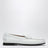 Mocassins Danielle en cuir blanc