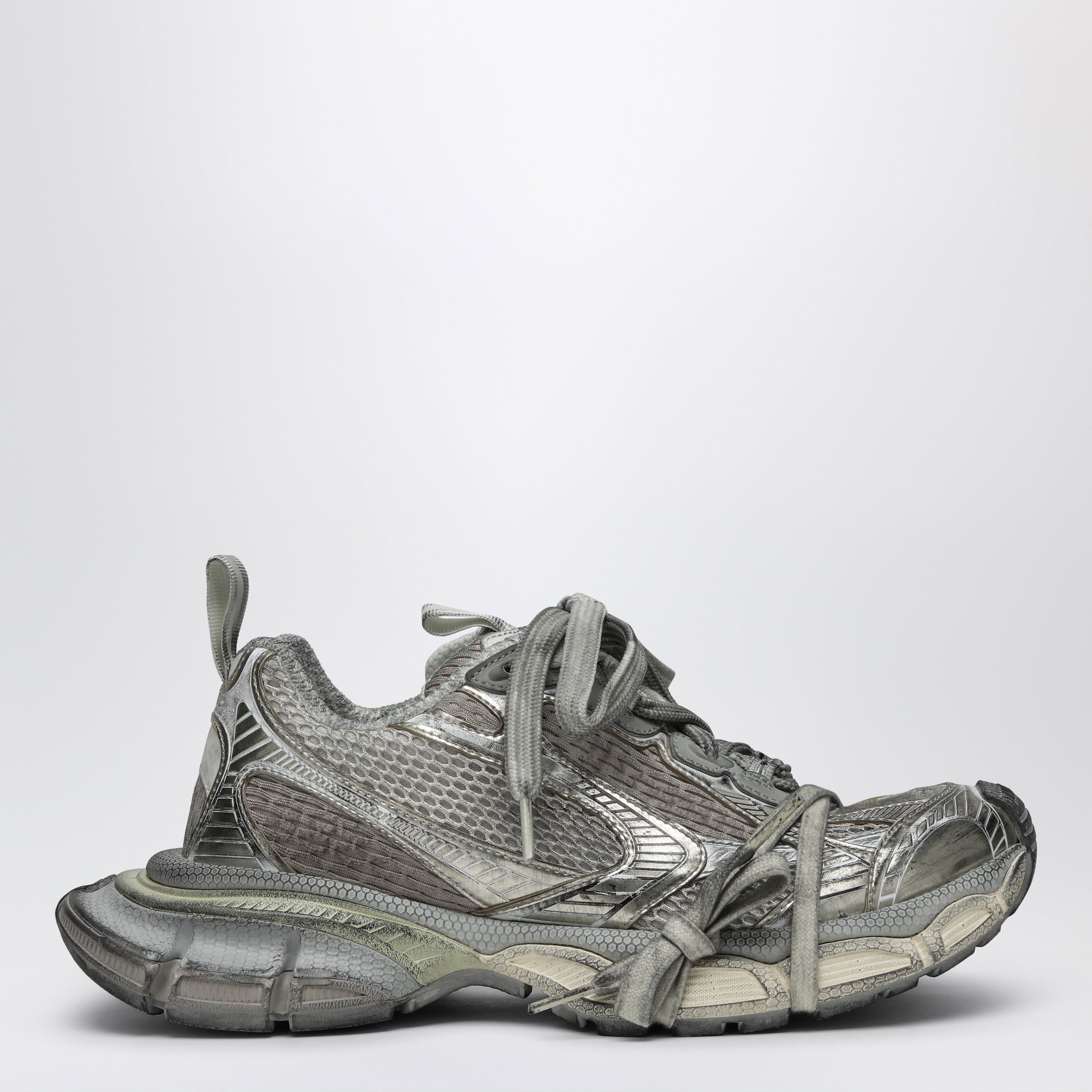 Balenciaga 3XL Eggshell coloured mesh Sneaker | TheDoubleF