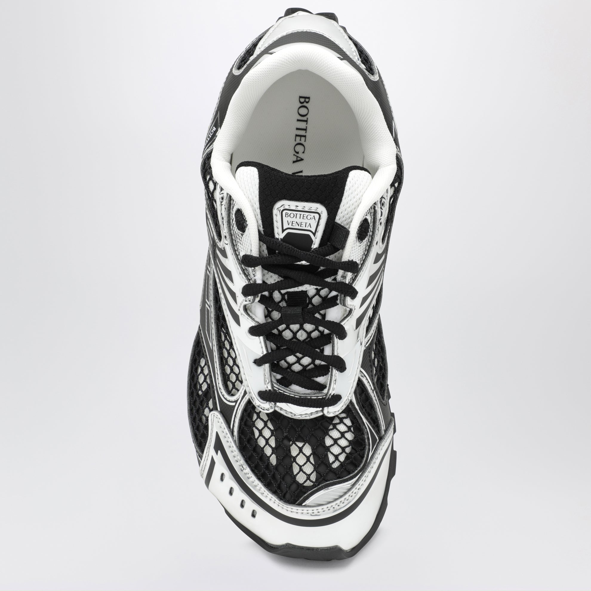 Sneakers Orbit noires/argentées en tissu technique