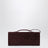 Clutch Andiamo Deep Maoghany in suede