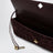 Clutch Andiamo Deep Maoghany in suede