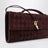 Clutch Andiamo Deep Maoghany in suede