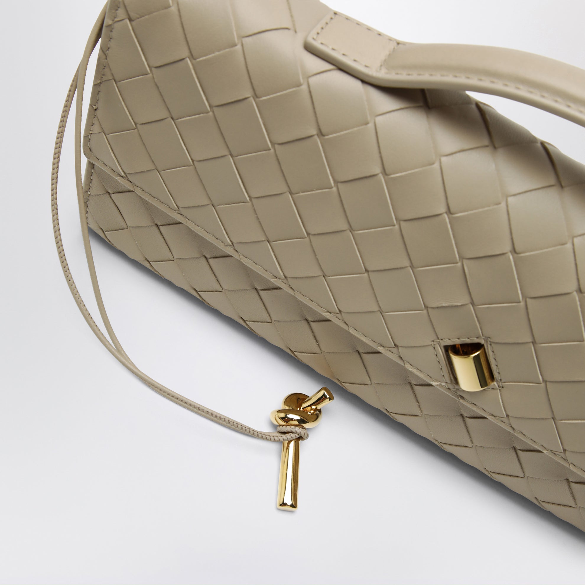 Andiamo clutch bag in ecru