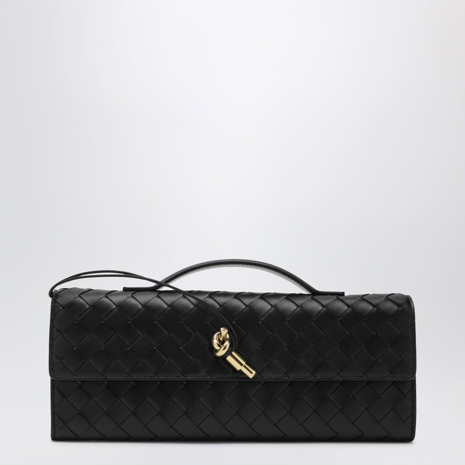 Clutch Andiamo con manico nera