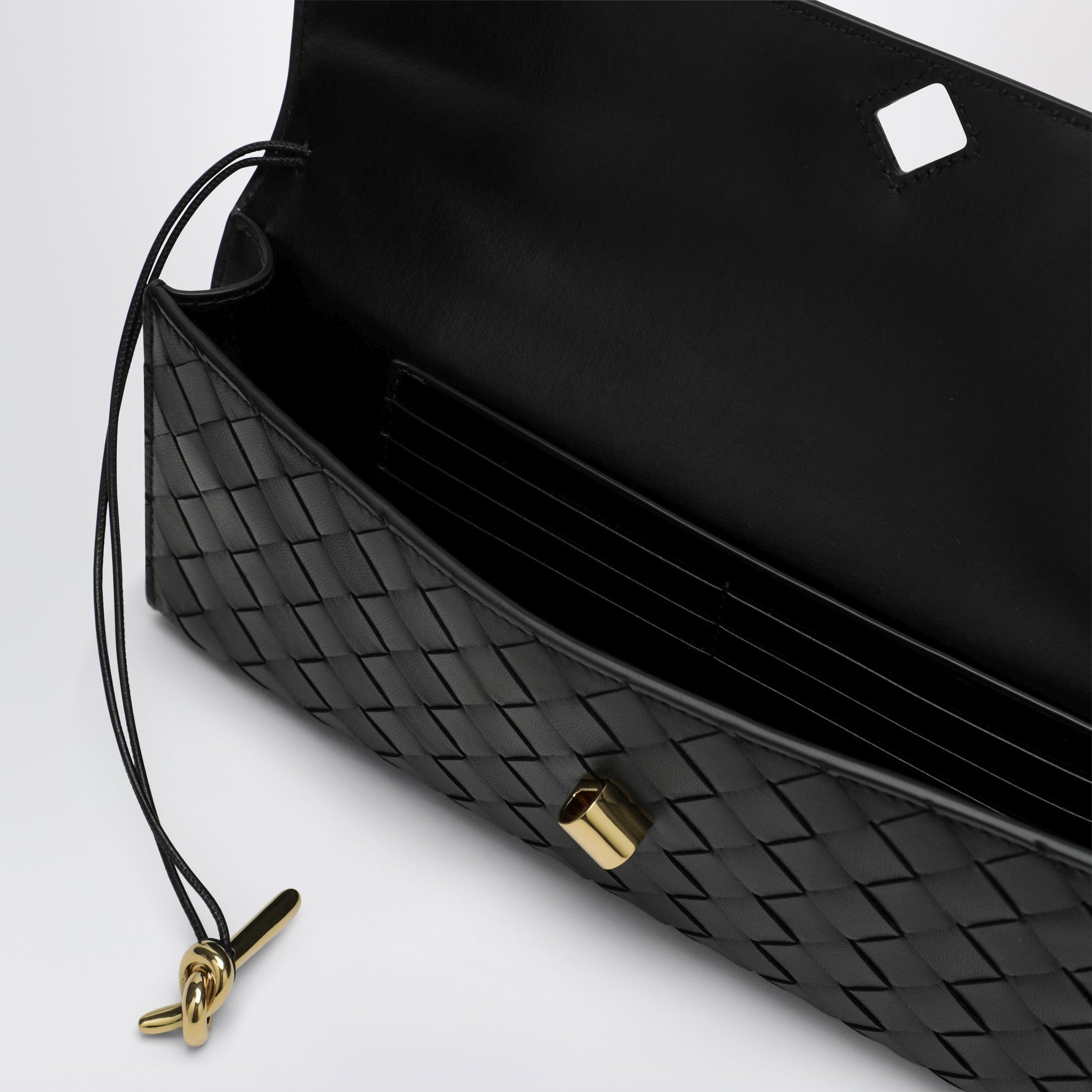 Clutch Andiamo con manico nera
