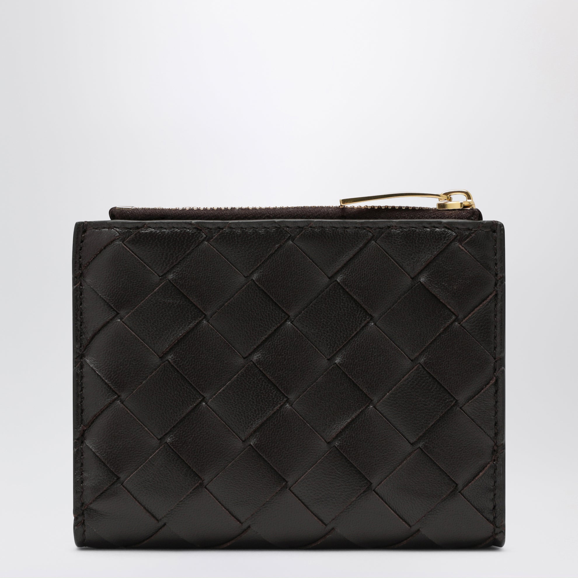 Small Fondant Intrecciato Bi-Fold Wallet