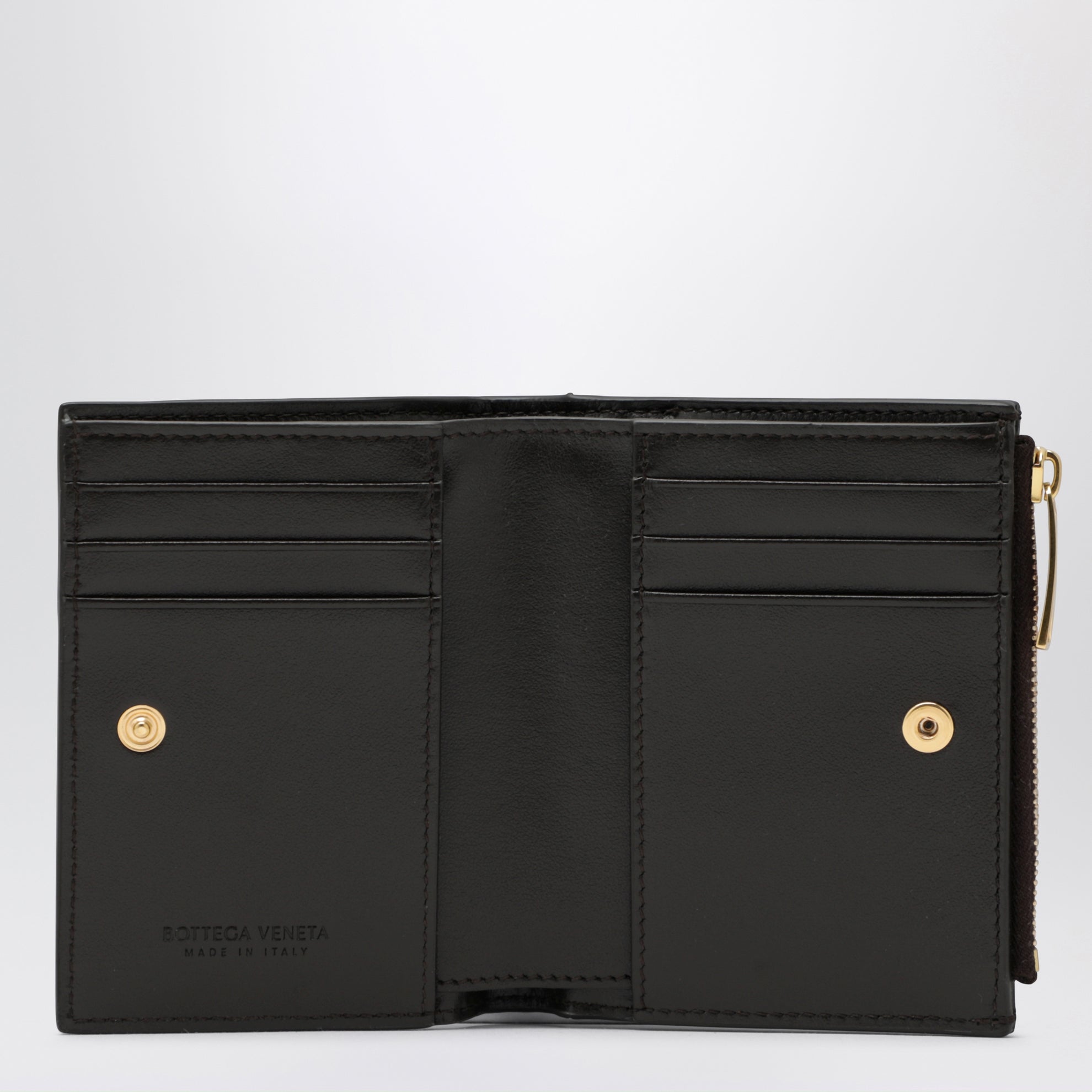 Small Fondant Intrecciato Bi-Fold Wallet