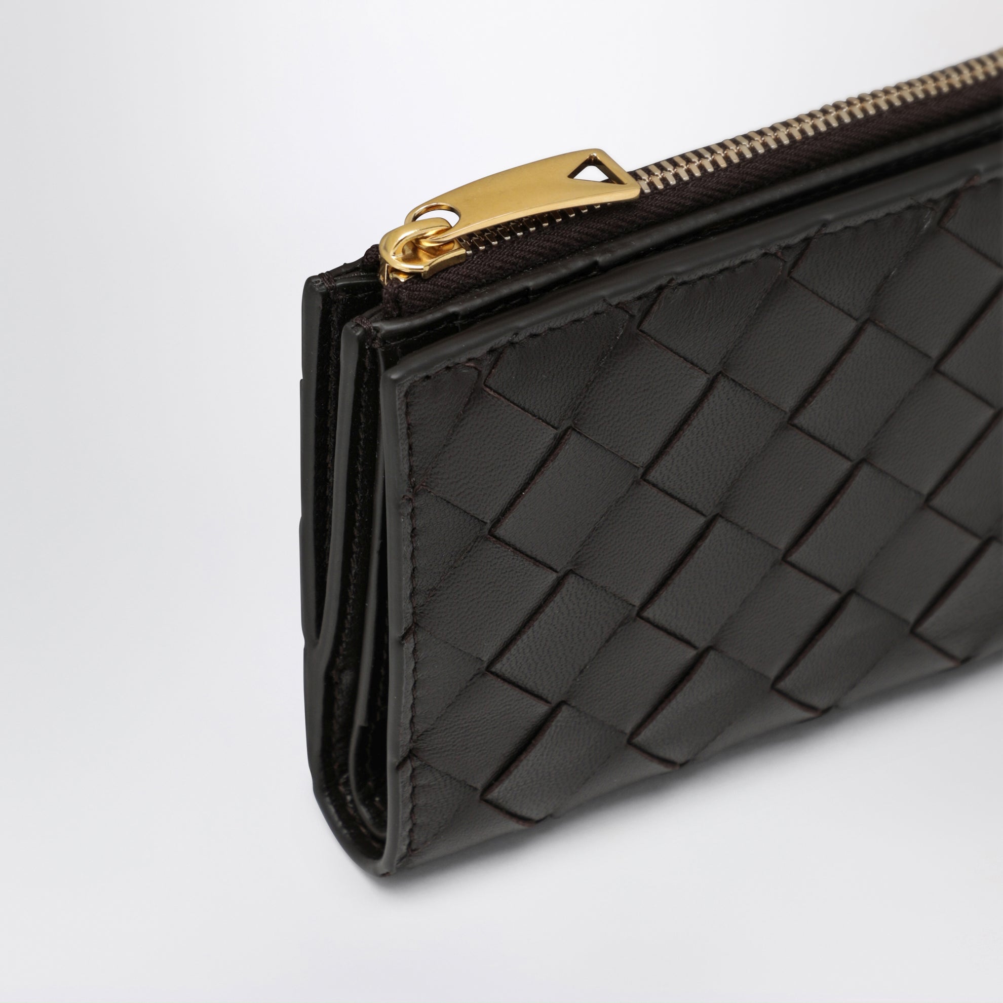 Small Fondant Intrecciato Bi-Fold Wallet