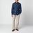 Denim-effect cotton-blend Tailor Fit shirt