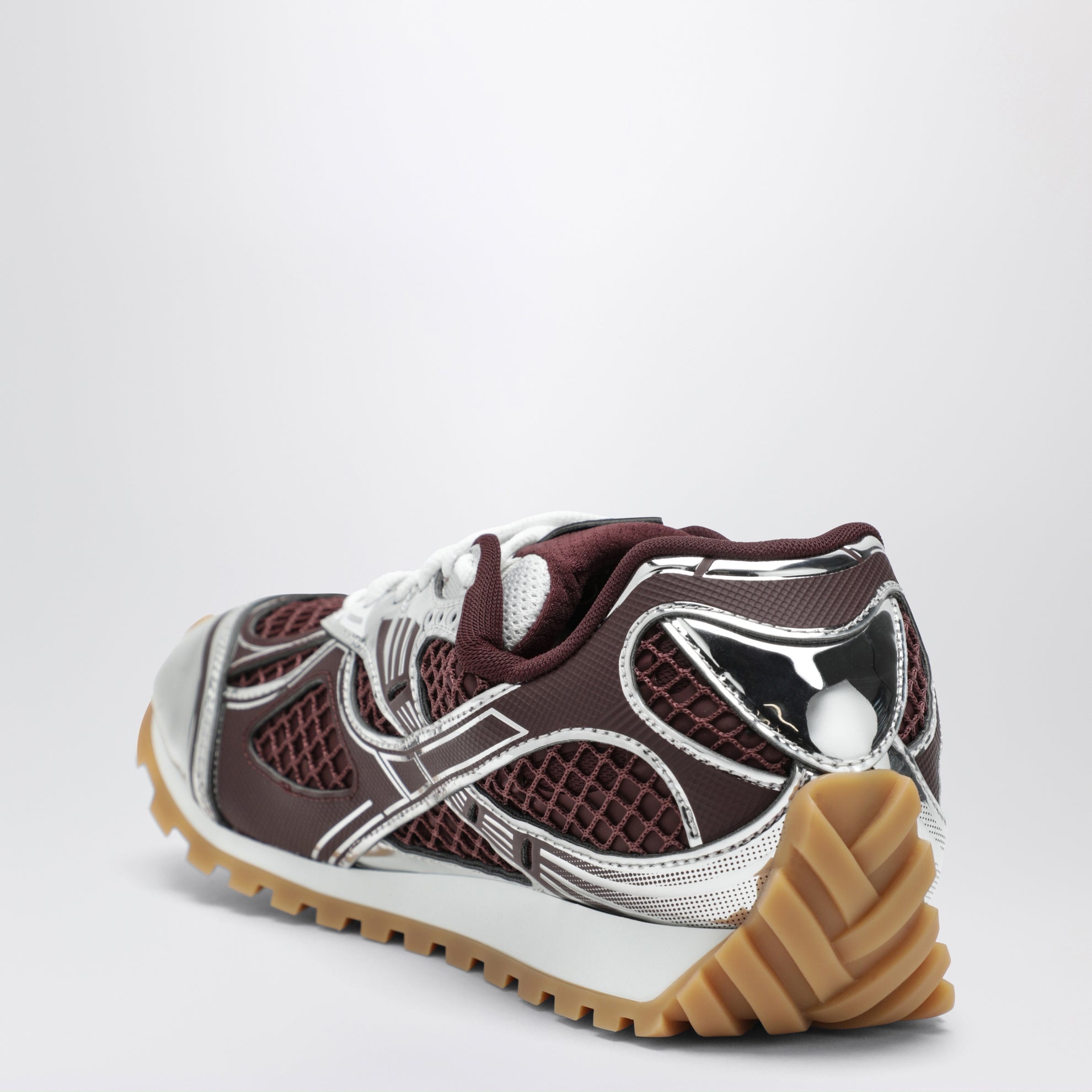 Sneakers Orbit barolo/argent