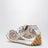 Orbit white/pink sneakers in leather