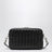 Black Intrecciato camera bag