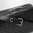 Schwarze Camera Bag aus Intrecciato