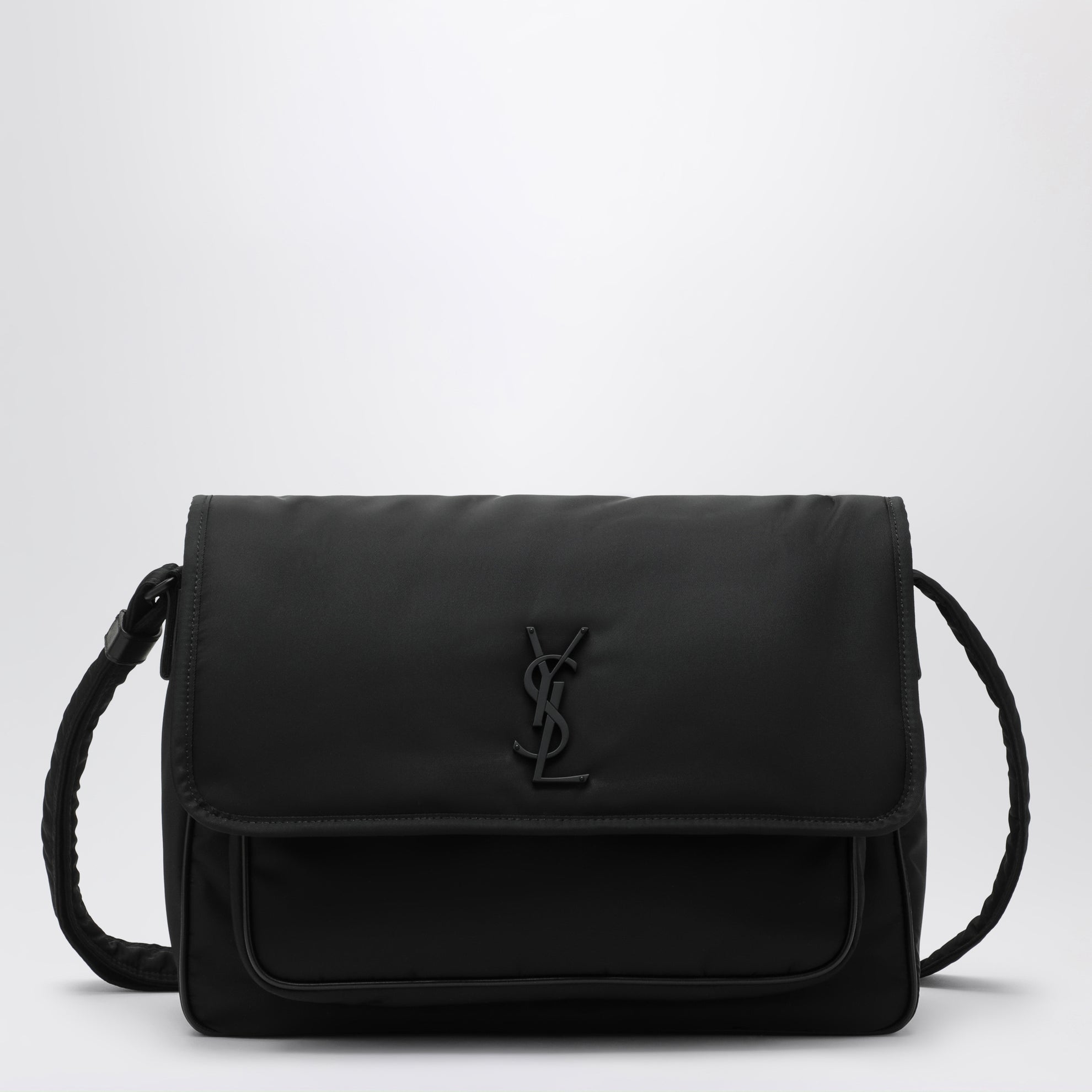 Messenger Niki nera in nylon rigenerato Econyl®