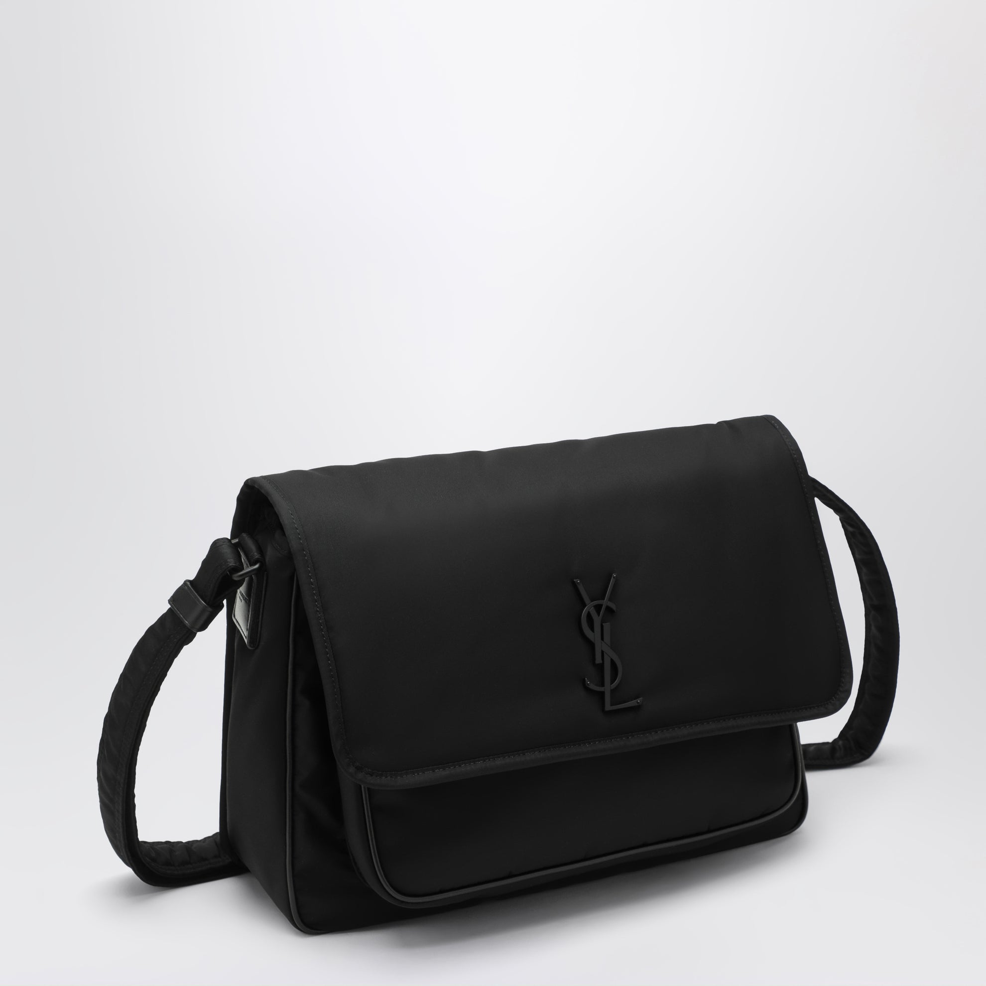 Messenger Niki nera in nylon rigenerato Econyl®