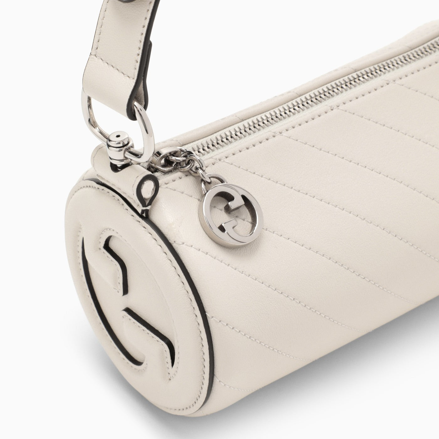 Gucci Blondie mini white leather bag