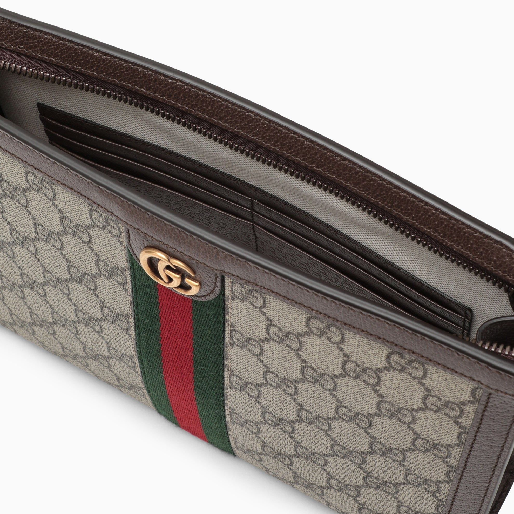 Pochette moyenne Ophidia en tissu GG supreme