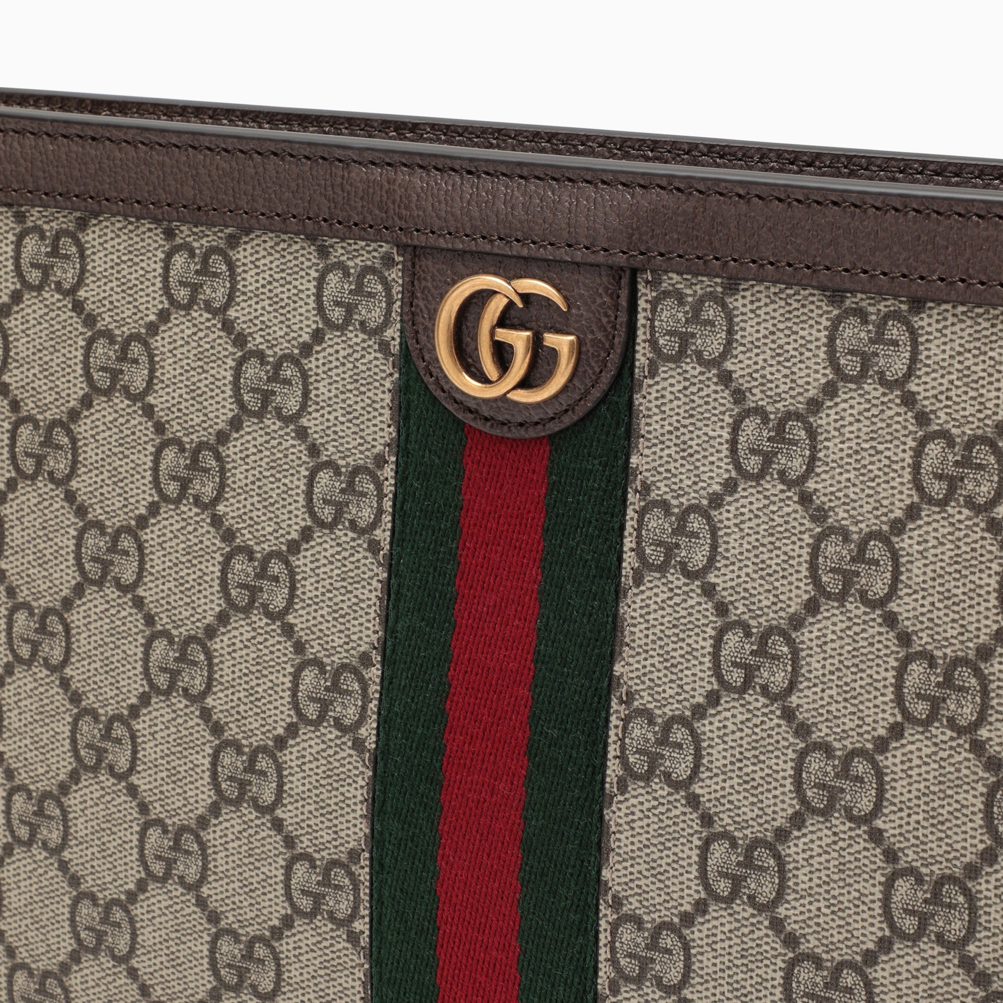 Pochette moyenne Ophidia en tissu GG supreme
