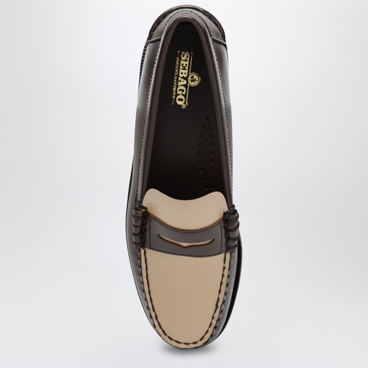 Brown/beige Dan classic loafers