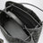Small Andiamo handbag in grey woven suede