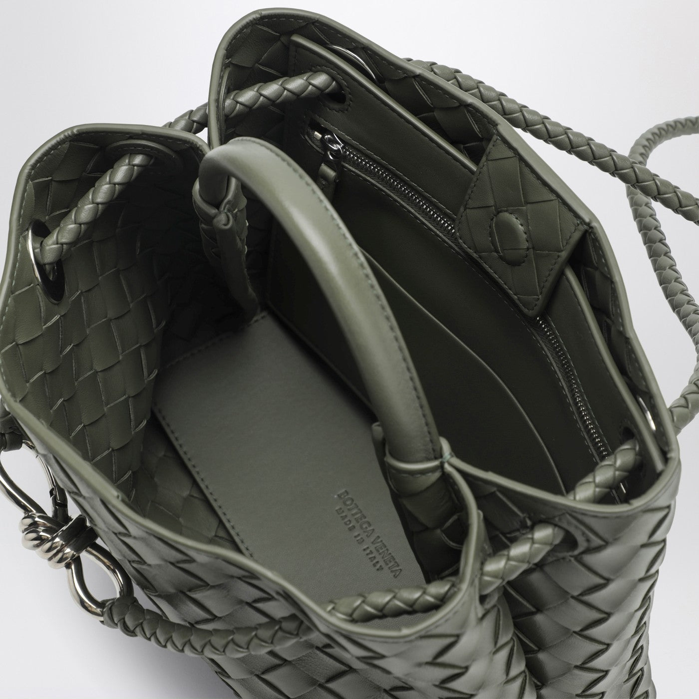 Bottega Veneta Andiamo small bag in Pickle colour | TheDoubleF