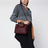 Borsa Andiamo piccola color barolo