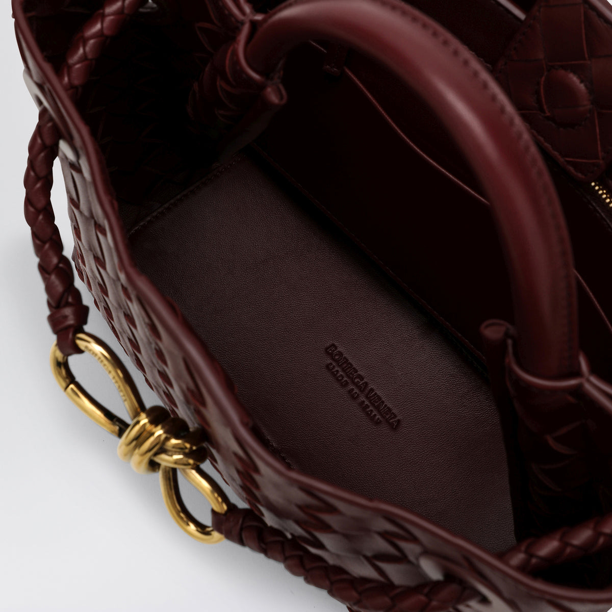 Borsa Andiamo piccola color barolo