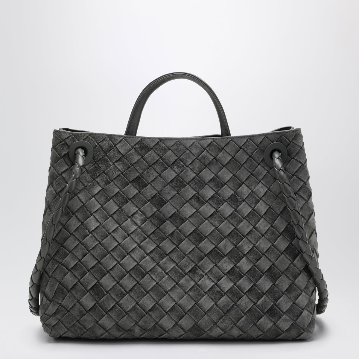 Andiamo bag in grey suede