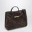 Andiamo brown suede bag