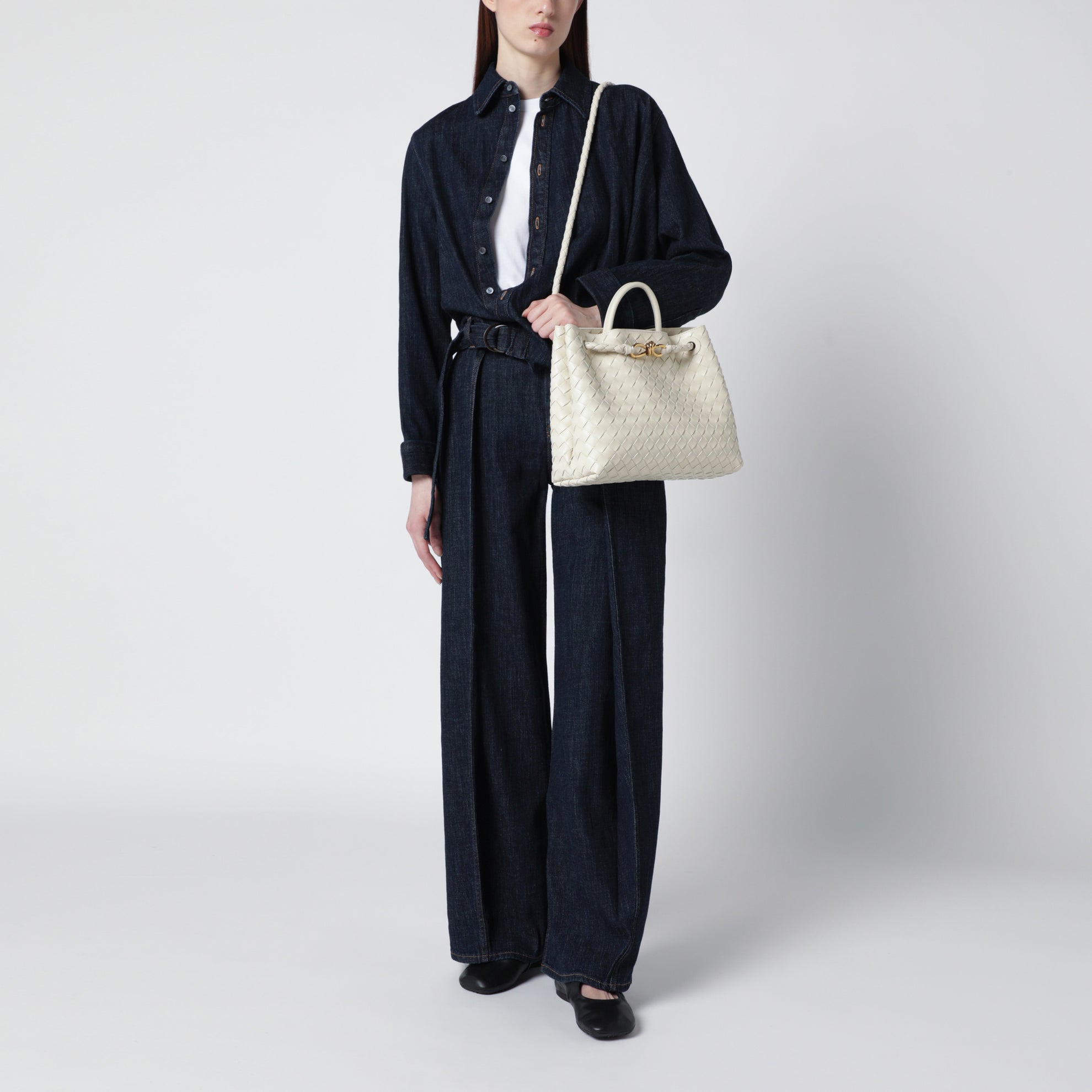 Andiamo medium bag in Seasalt