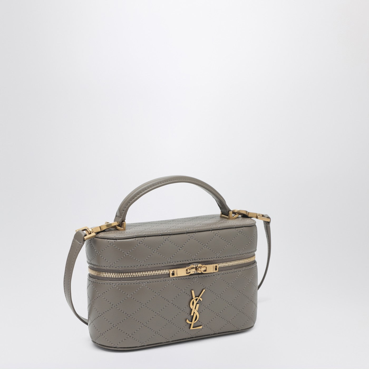 Gaby Vanity Bag coloris taupe