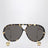 Aviator Drop Sonnenbrille Havanna/Gold