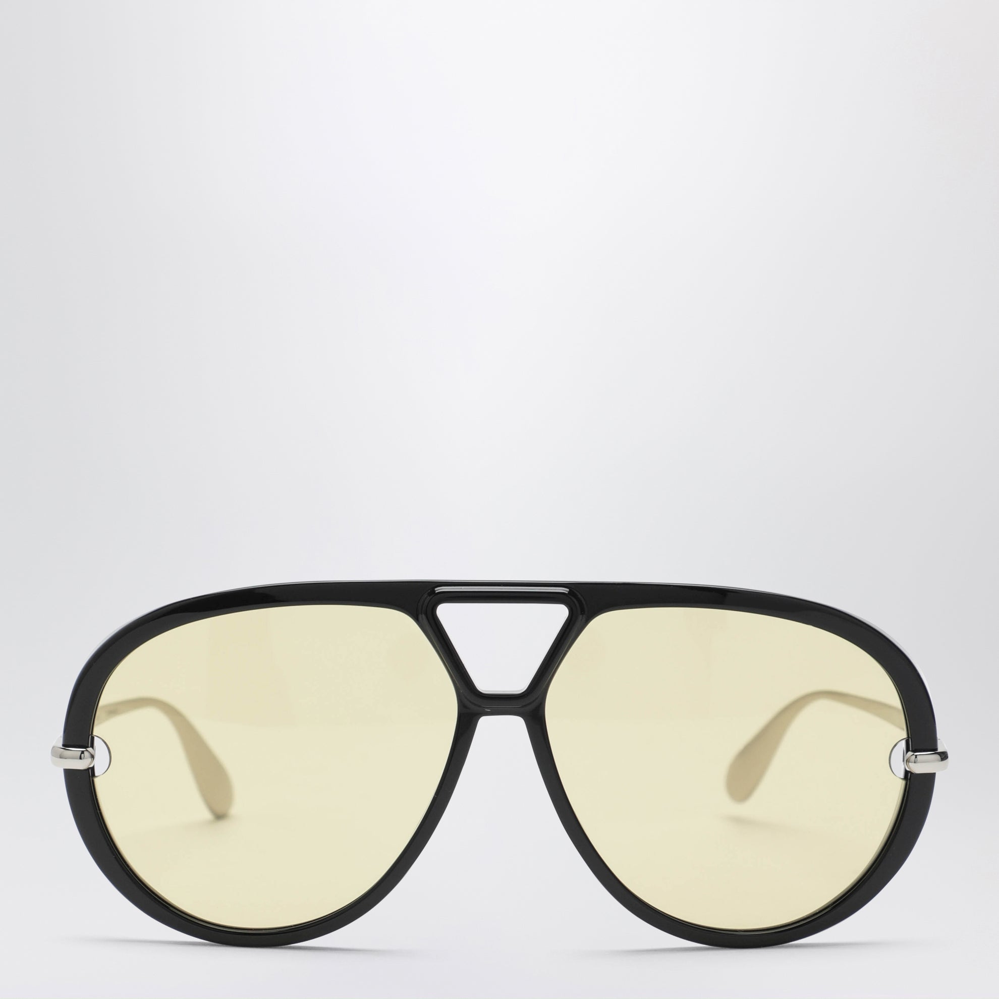 Lunettes de soleil aviateur Classic Noir / Argent