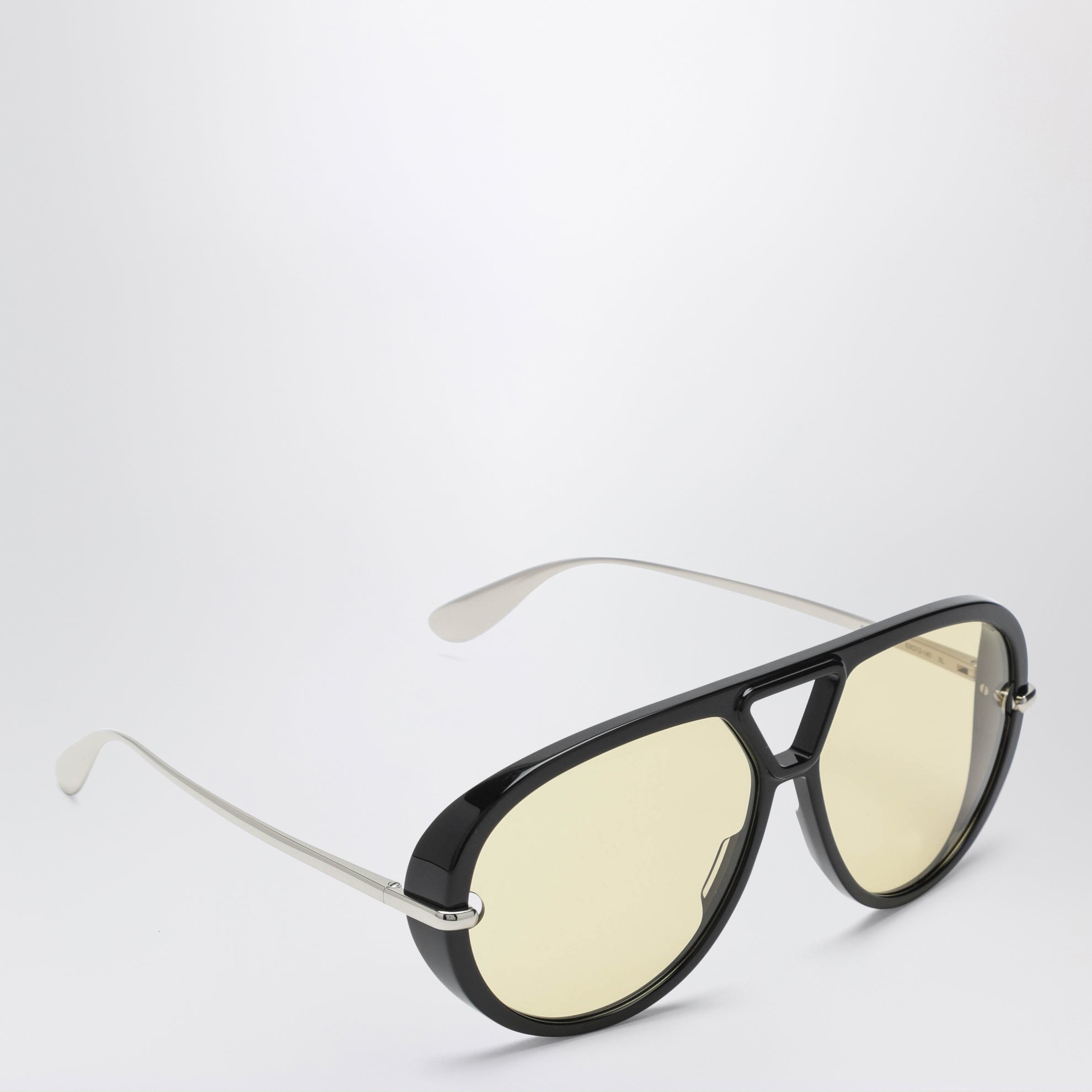 Lunettes de soleil aviateur Classic Noir / Argent