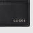 Black cardholder with logo