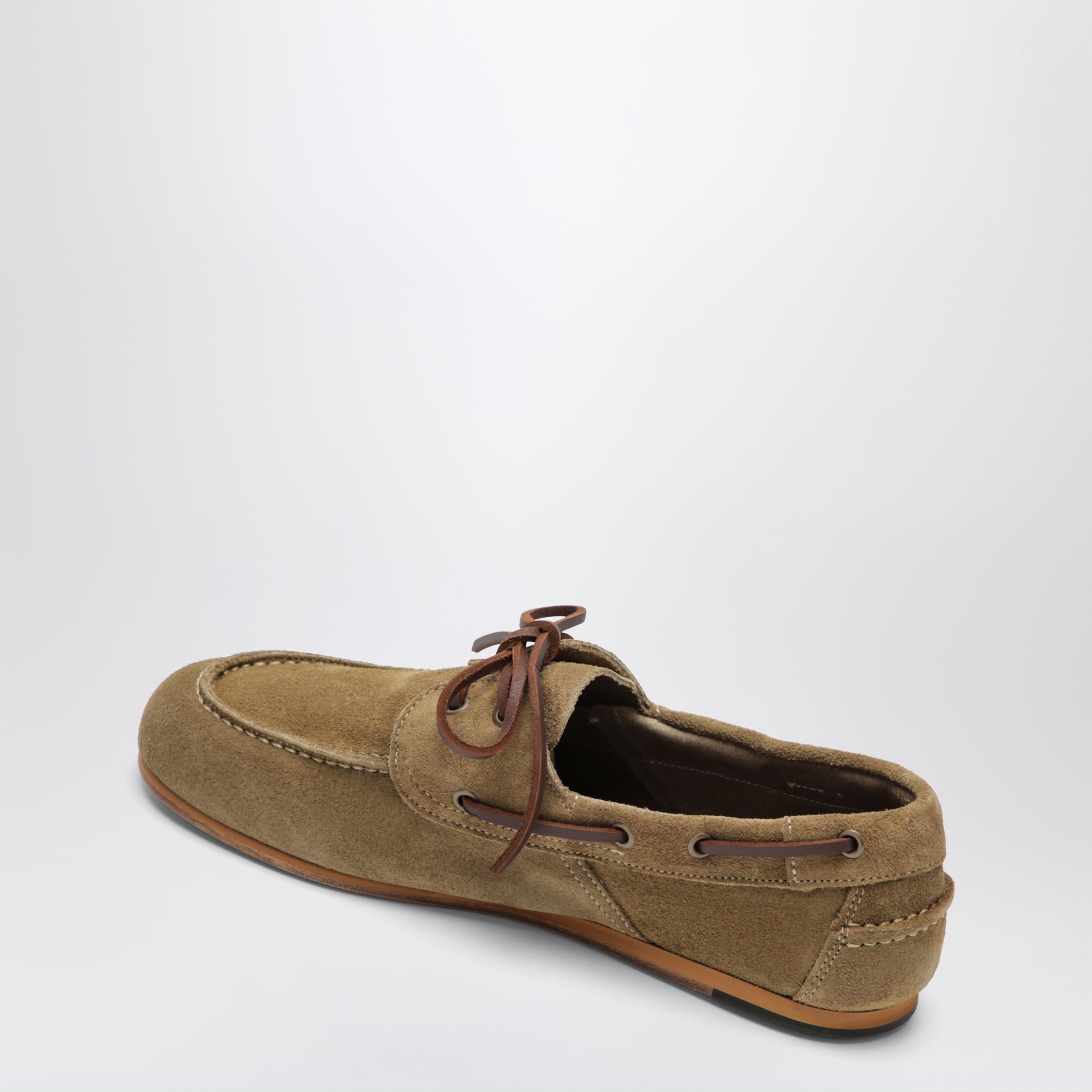 Owen Bootsschuh taupebraun aus Wildleder
