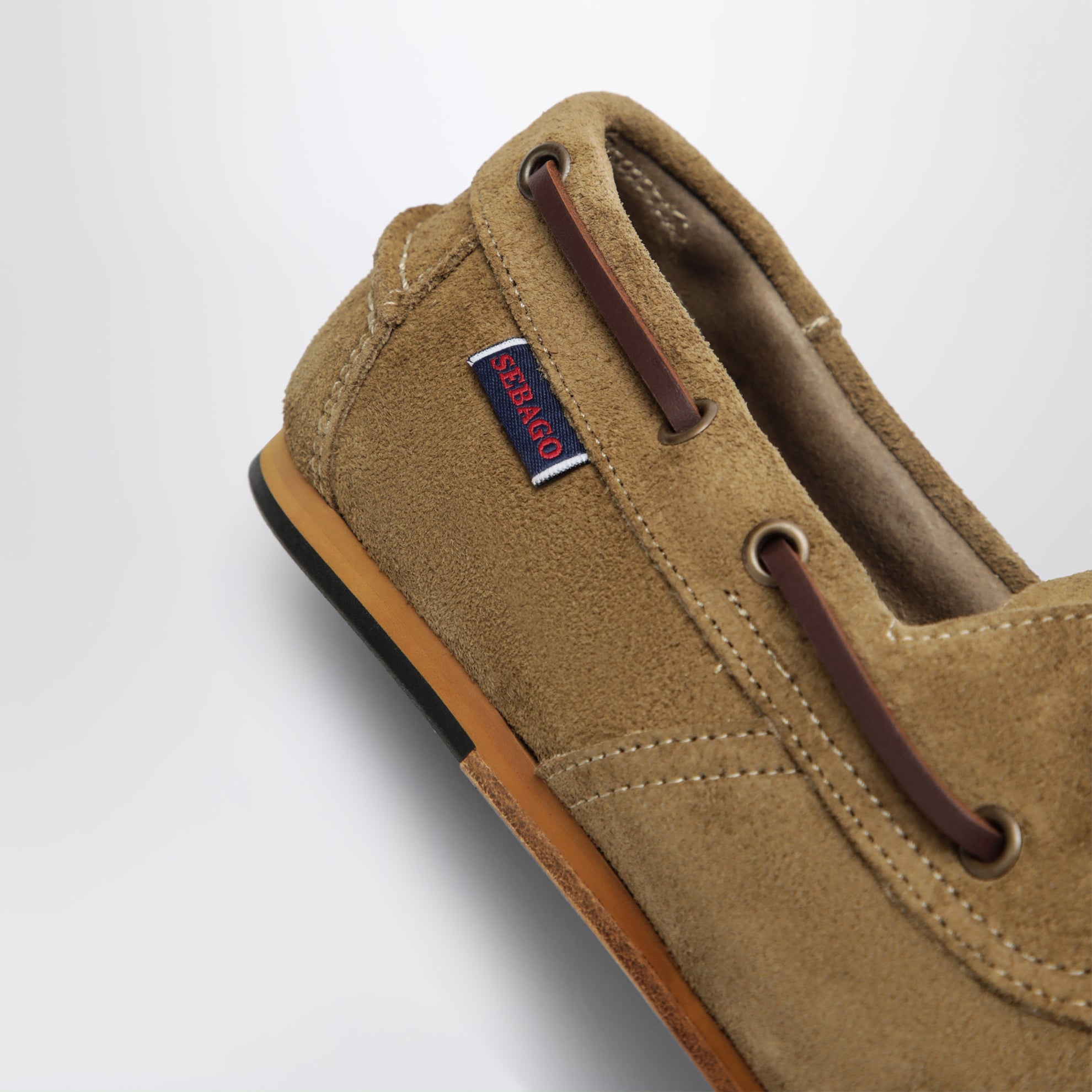 Owen Bootsschuh taupebraun aus Wildleder