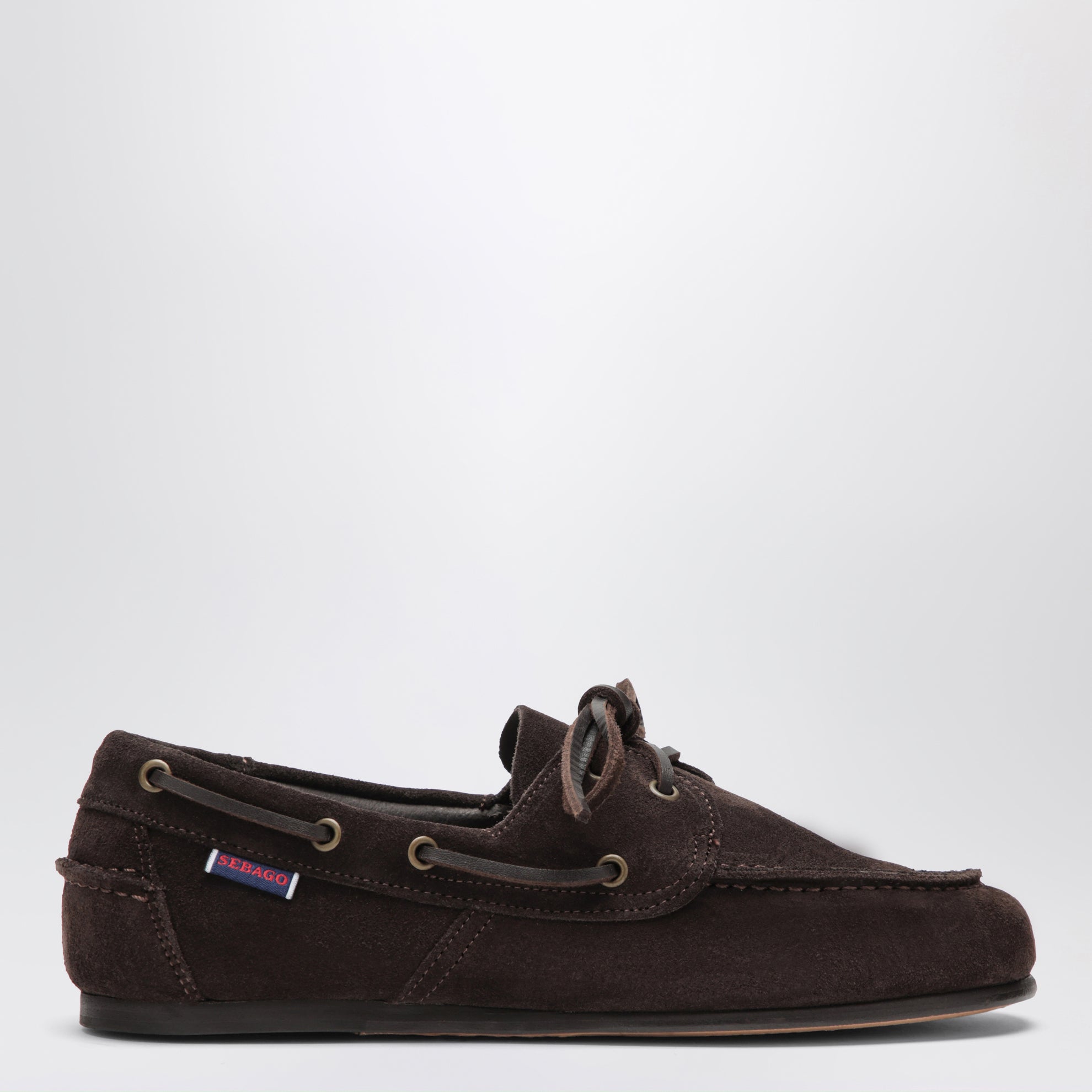 Mocassino Owen moka in pelle scamosciata
