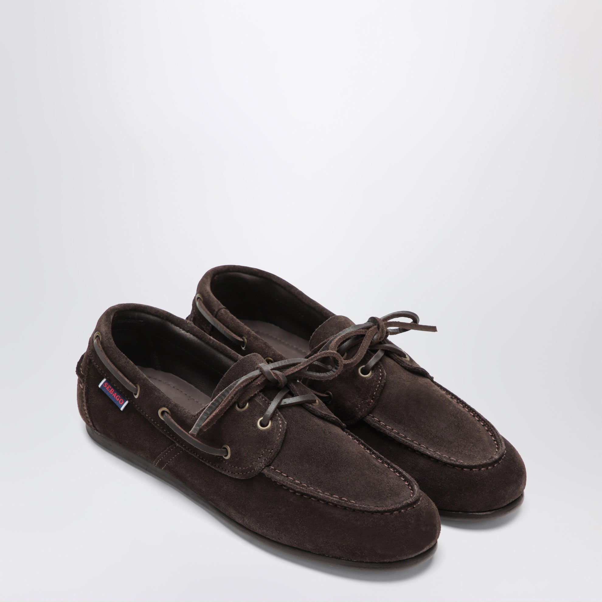 Mocassino Owen moka in pelle scamosciata