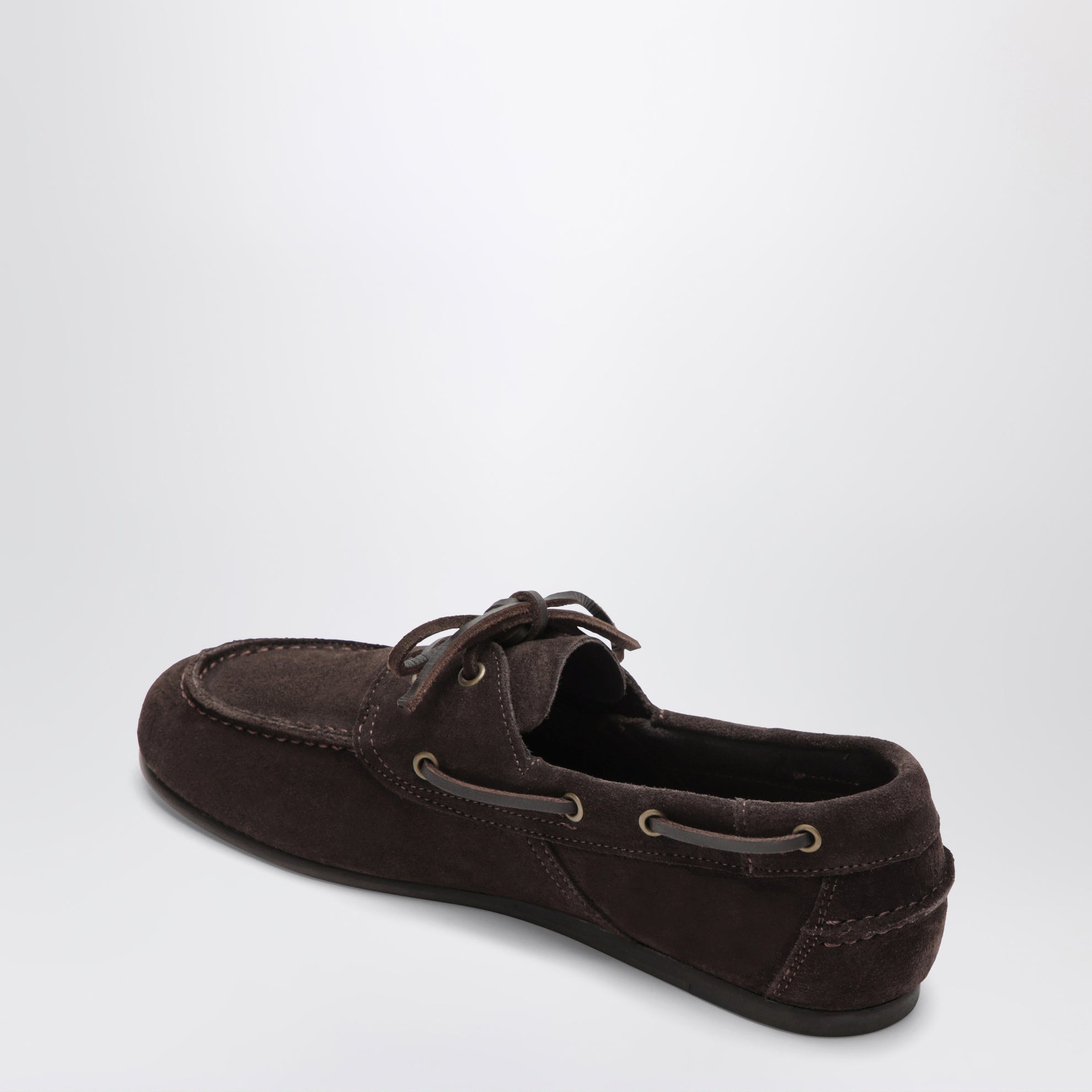 Mocassino Owen moka in pelle scamosciata