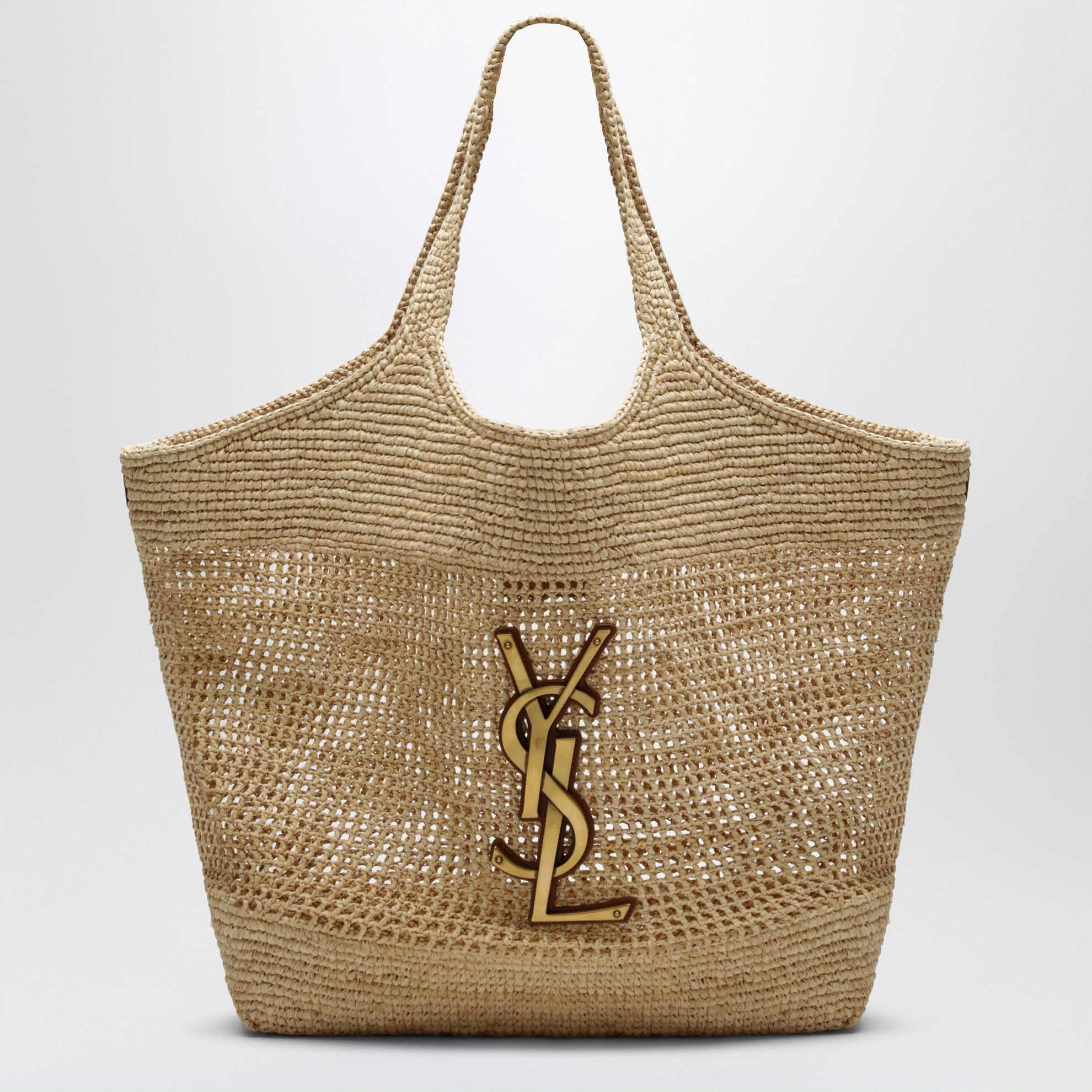 Sac shopping Icare maxi en raphia naturel